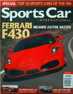 SPORTS CAR INTERNATIONAL 2005 JAN - '05 MUSTANG GT, FERRARI F430, V10 M5,TOP 10